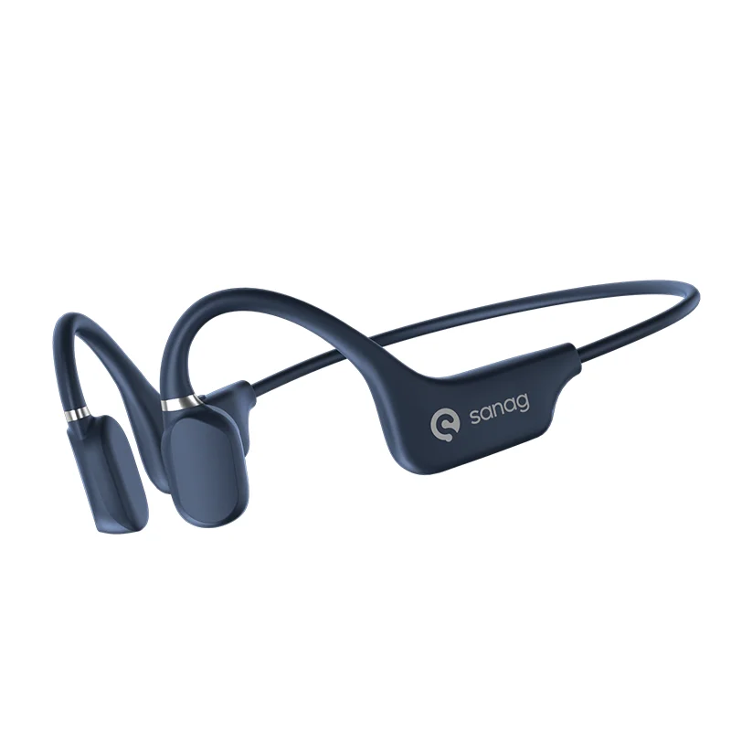 Sanag A5X True Bone Conduction Headphones Wireless Sport Open Ear Bluetooth Earphones 3D Stereo Sound Flash-sale Choice Headset