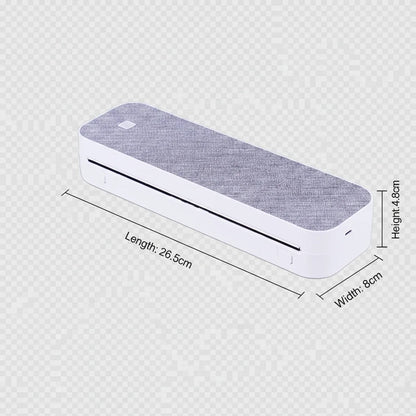 A4 Portable Thermal Printer  Bluetooth &USB Photos txt word PDF Document Printing Compatible with Android, iOS, Windows systems