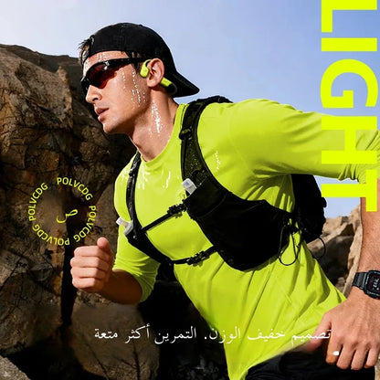 POLVCDG x34 Bone Conduction Swimming Earphones Silicone Head 32GB Memory IPX8 Waterproof 26g Sports Climbing Earphones
