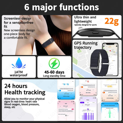 LIGE Smart Watch Heart Rate Blood Pressure Monitor Pedometer Sports Fitness Tracker Electronic Bracelet Men Women Smartwatch Man