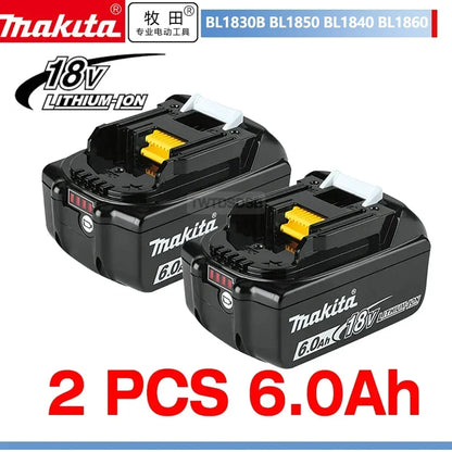 🎐 2025 Makita BL1860 BL1850B BL1850 BL1840 BL1830 Screwdriver Battery & Charger 18v Replacement Power Tool Batteries.