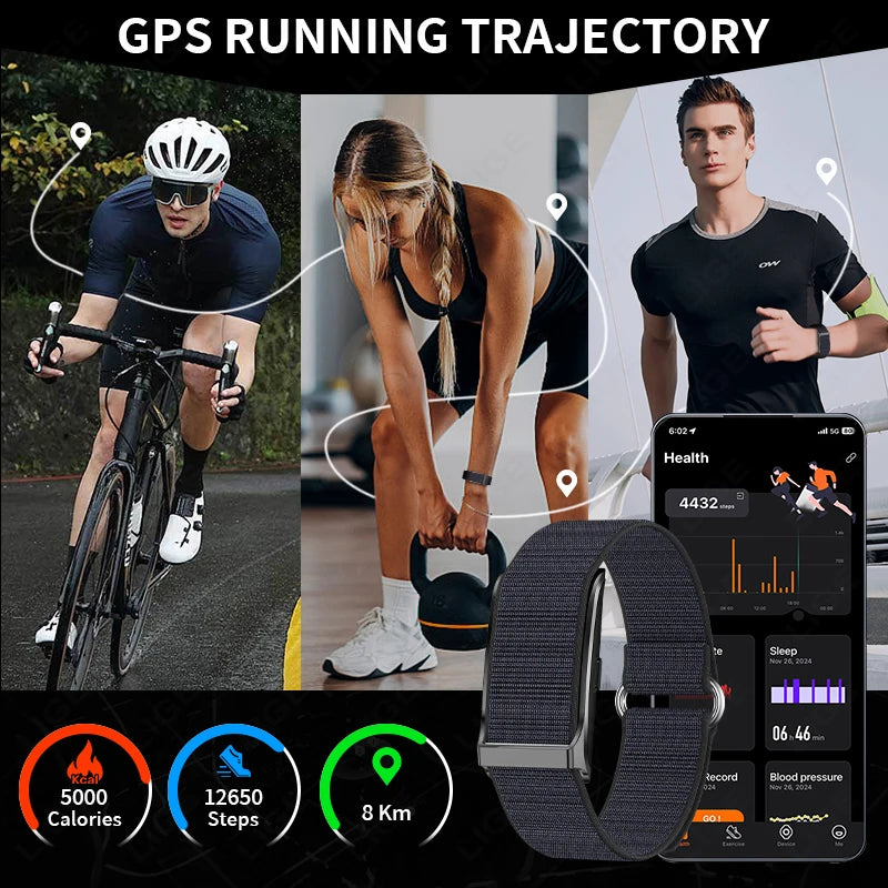 LIGE Smart Watch Heart Rate Blood Pressure Monitor Pedometer Sports Fitness Tracker Electronic Bracelet Men Women Smartwatch Man