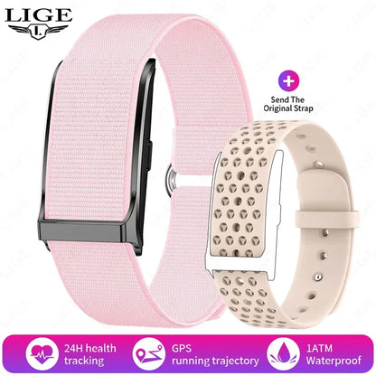 LIGE Smart Watch Heart Rate Blood Pressure Monitor Pedometer Sports Fitness Tracker Electronic Bracelet Men Women Smartwatch Man