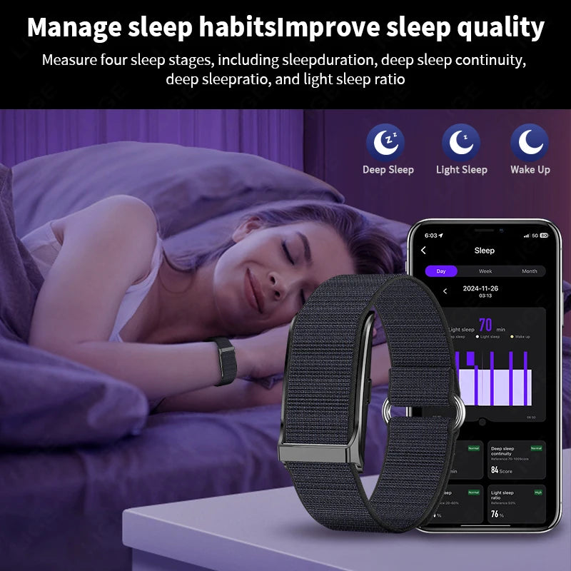 LIGE Smart Watch Heart Rate Blood Pressure Monitor Pedometer Sports Fitness Tracker Electronic Bracelet Men Women Smartwatch Man