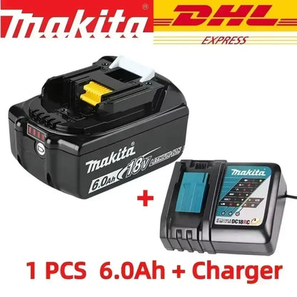 🎐 2025 Makita BL1860 BL1850B BL1850 BL1840 BL1830 Screwdriver Battery & Charger 18v Replacement Power Tool Batteries.